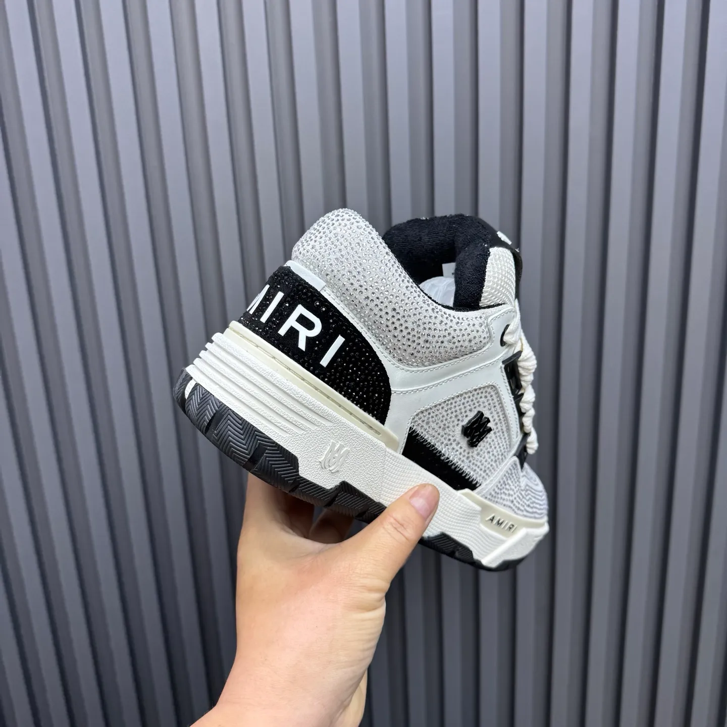 Men's shoes 💰760💰 AMIRI AMIRI fashion brand hot sale 🔥 Available all year round, couples 💑 Official website synchronization Imported fabrics 1⃣️ vs 1⃣️ replica, original factory special original sole, 35-45 (45. non-refundable)
